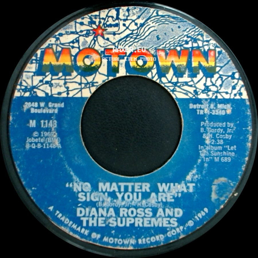 Diana Ross And The Supremes - No Matter What Sign You Are / "The Young Folks" side A