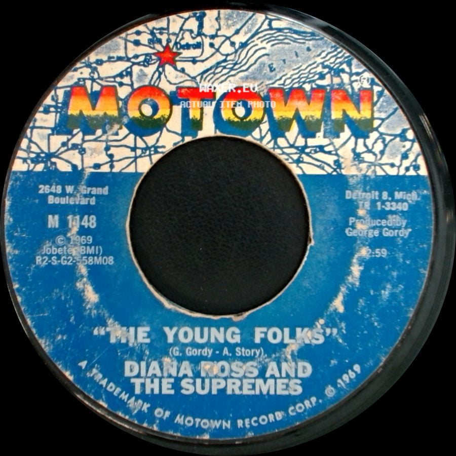 Diana Ross And The Supremes - No Matter What Sign You Are / "The Young Folks" side B