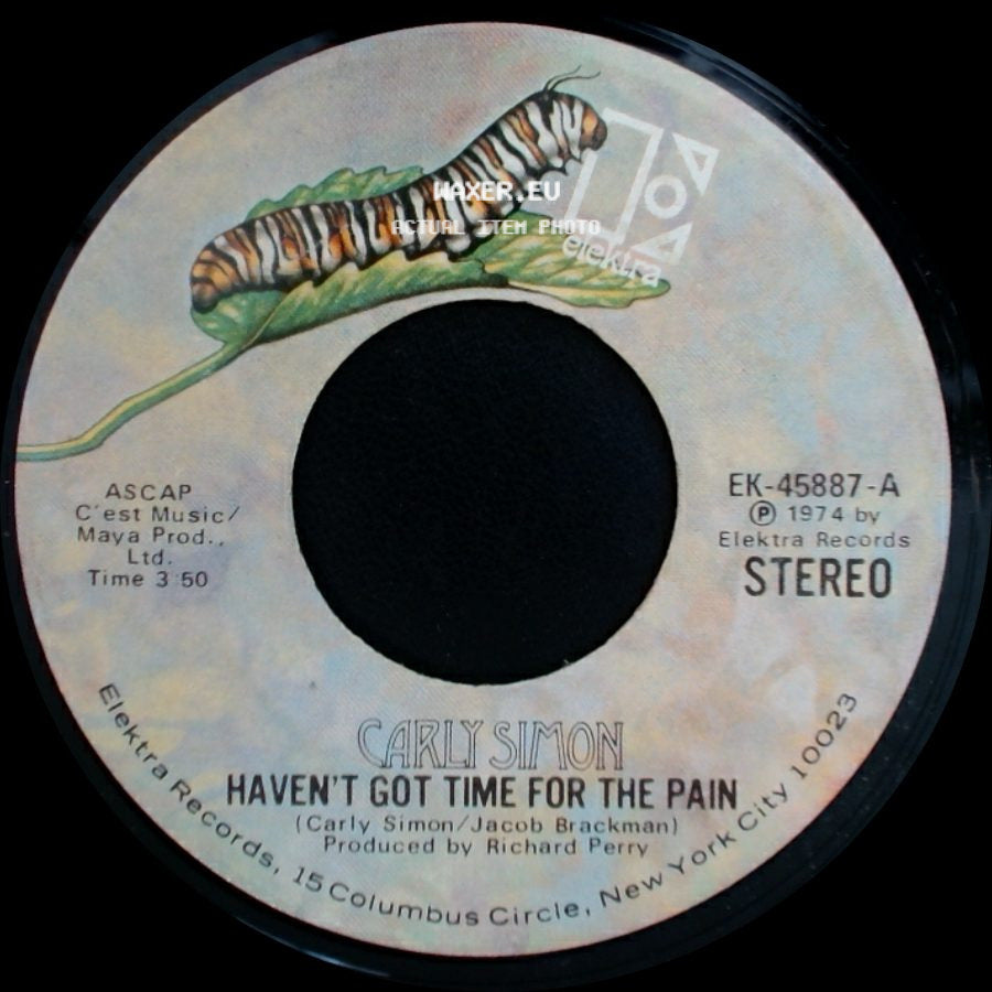 Carly Simon - Haven't Got Time For The Pain / Mind On My Man side A