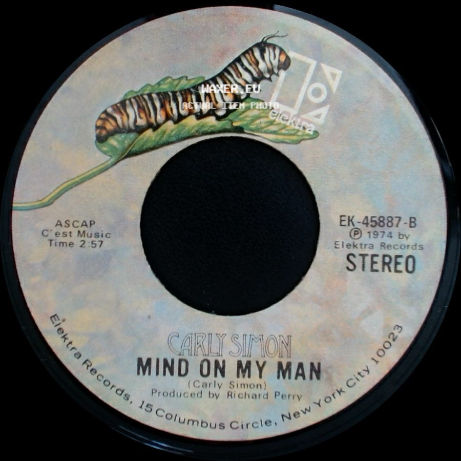 Carly Simon - Haven't Got Time For The Pain / Mind On My Man side B