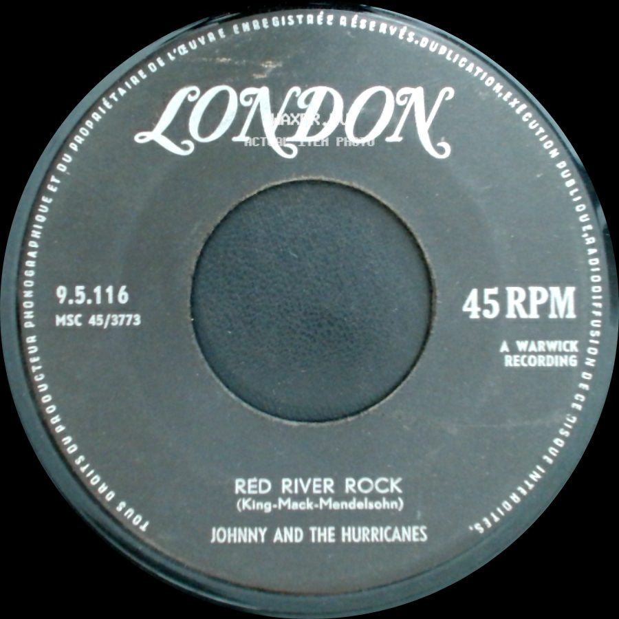 Johnny And The Hurricanes - Red River Rock / Buckeye side A