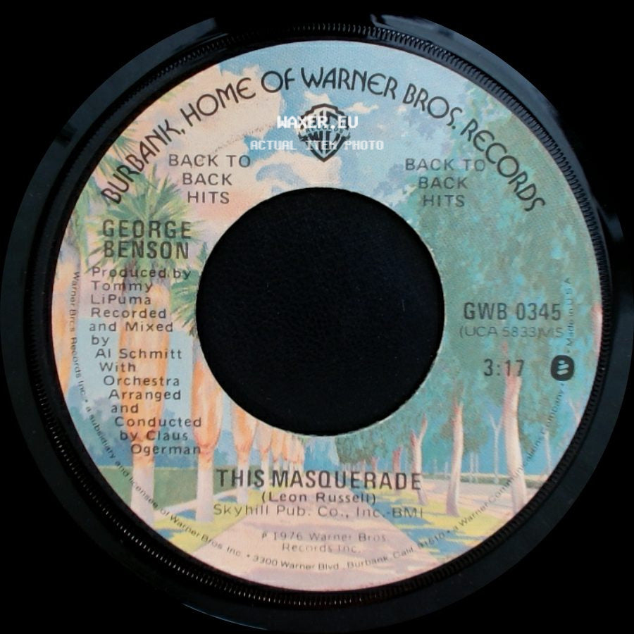 George Benson - Breezin' / This Masquerade side B