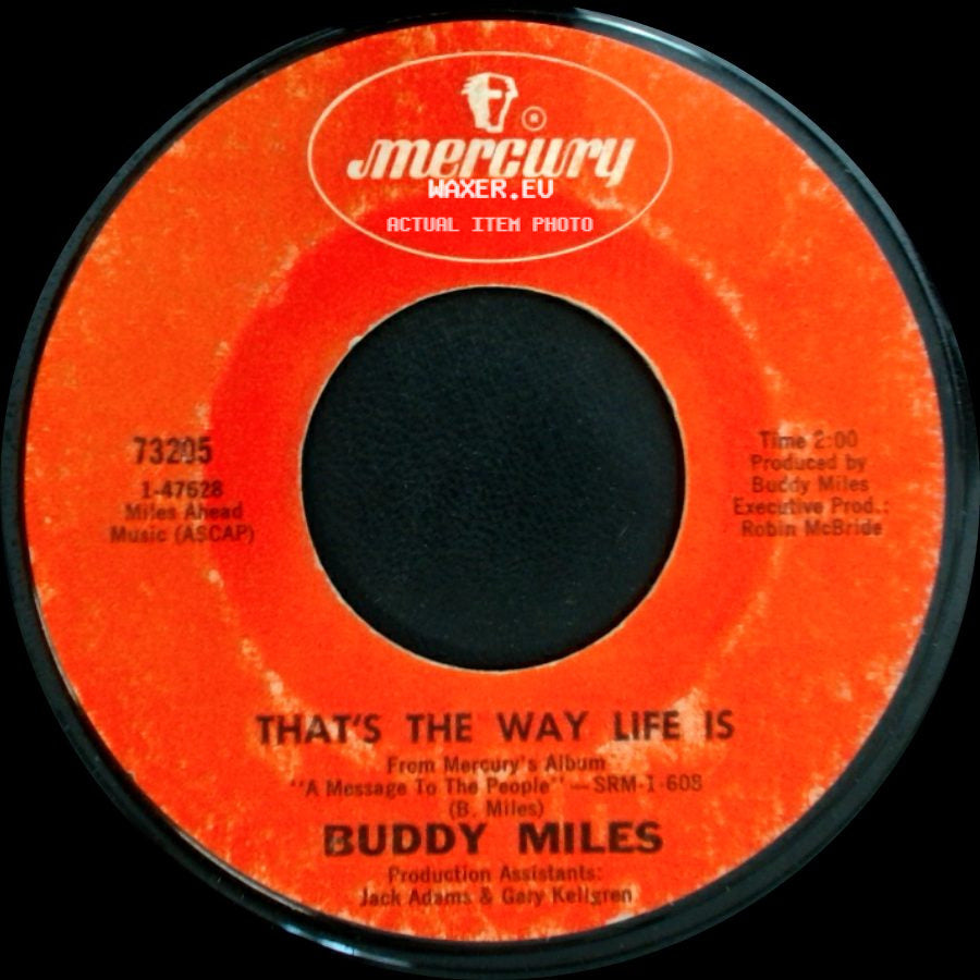 Buddy Miles - Wholesale Love / That's The Way Life Is side B