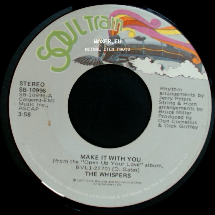 The Whispers - Make It With You / You Are Number One side A
