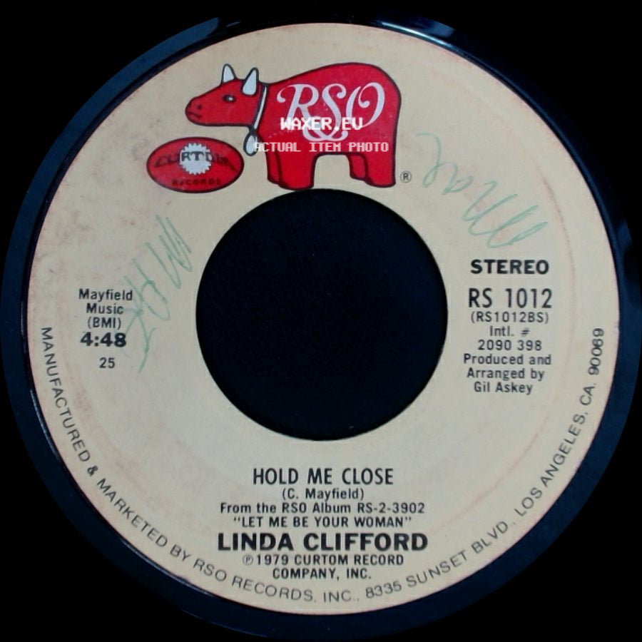 Linda Clifford - I Just Wanna Wanna / Hold Me Close side B