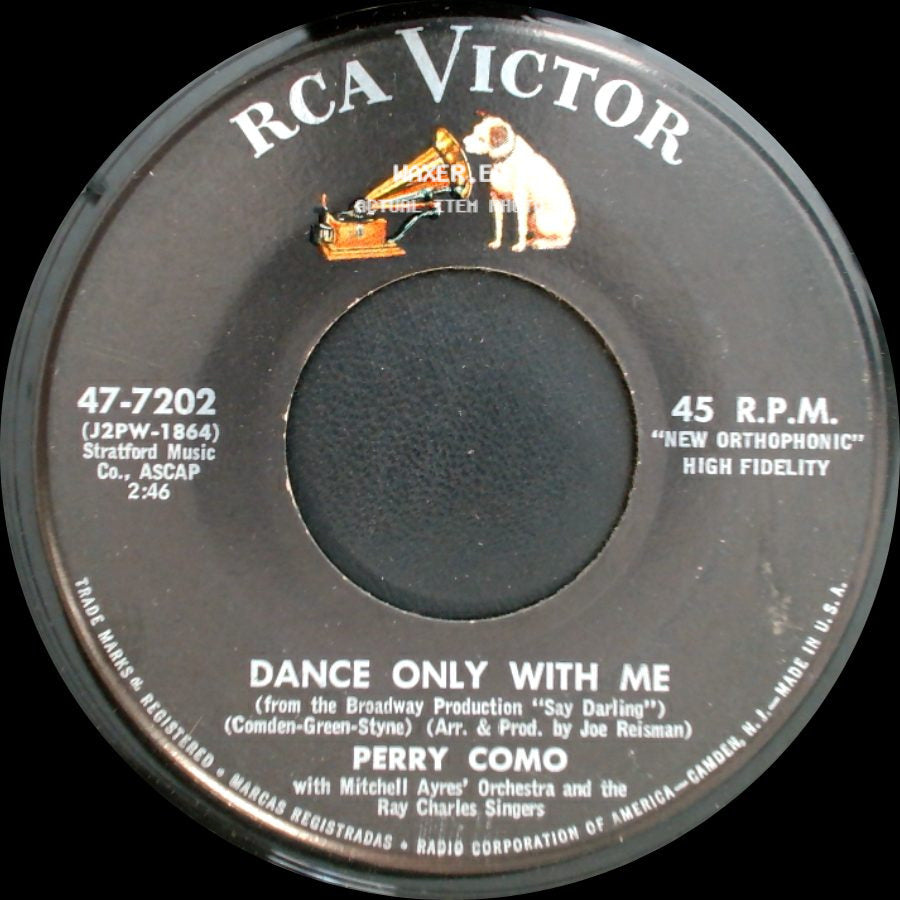 Perry Como - Dance Only With Me / Kewpie Doll side A