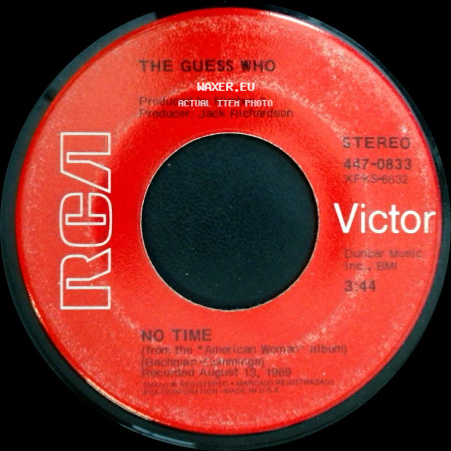 The Guess Who - No Time / These Eyes side A
