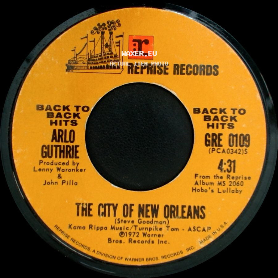 Arlo Guthrie - The City Of New Orleans / Ukulele Lady side A