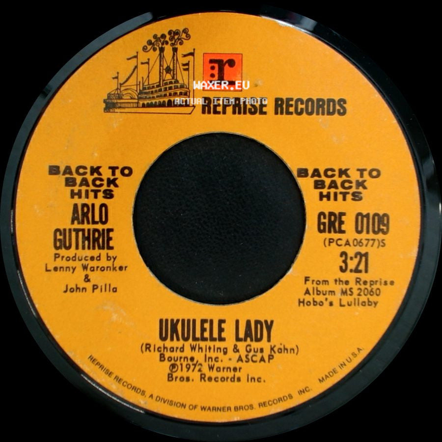 Arlo Guthrie - The City Of New Orleans / Ukulele Lady side B