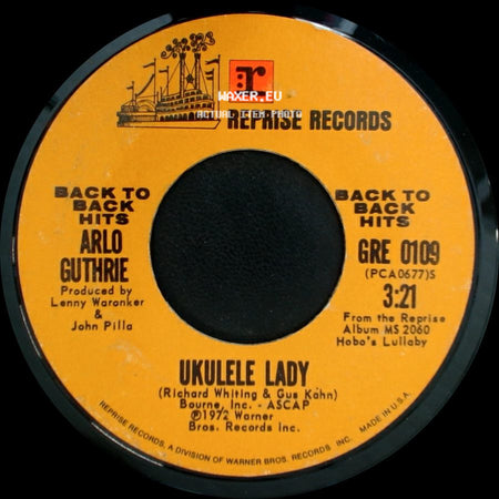 Arlo Guthrie - The City Of New Orleans / Ukulele Lady side B