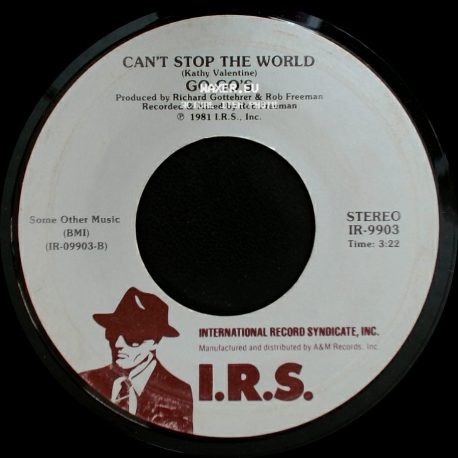 Go-Go's - We Got The Beat / Can't Stop The World side B