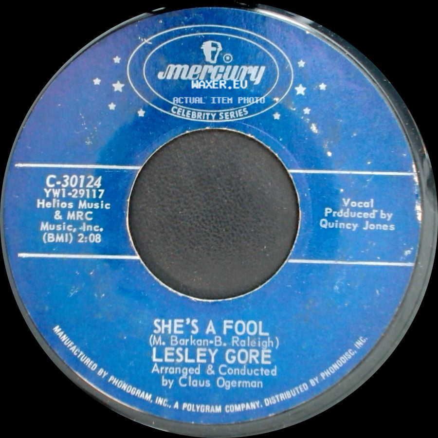 Lesley Gore - She's A Fool / It's My Party side A