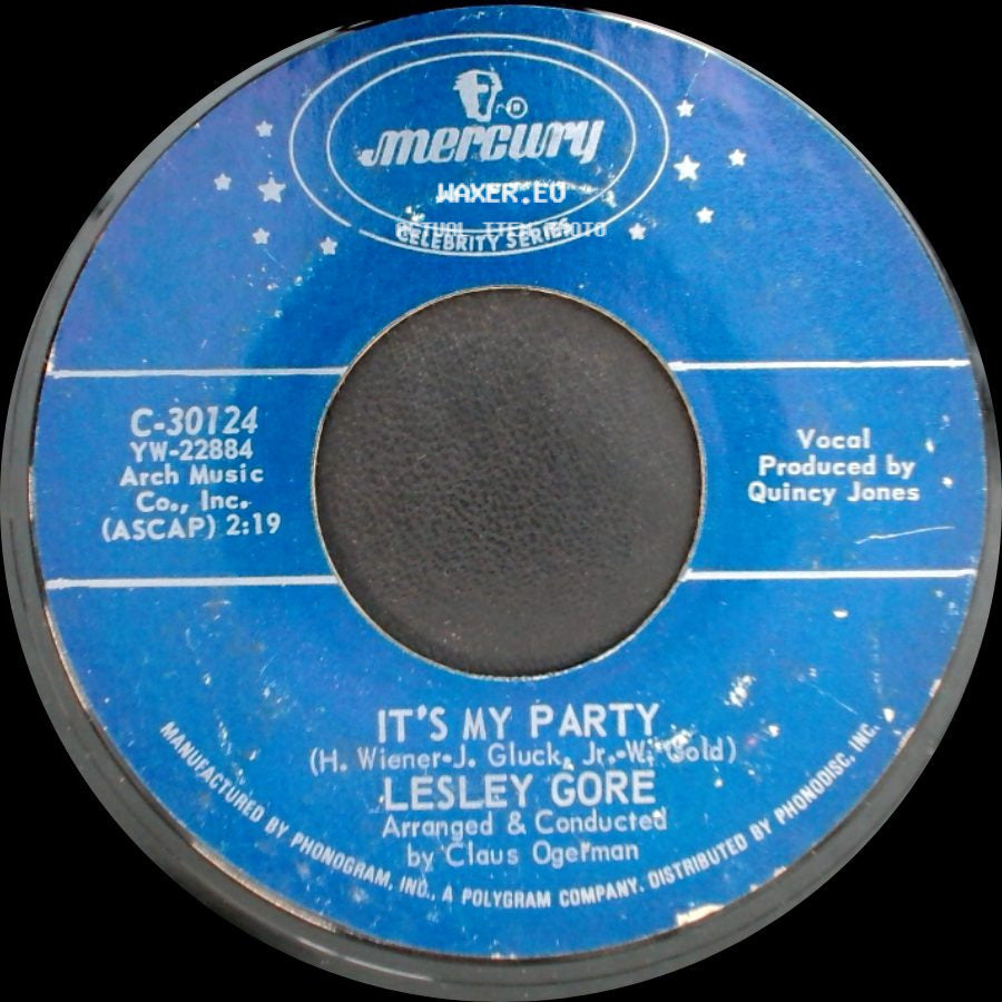 Lesley Gore - She's A Fool / It's My Party side B