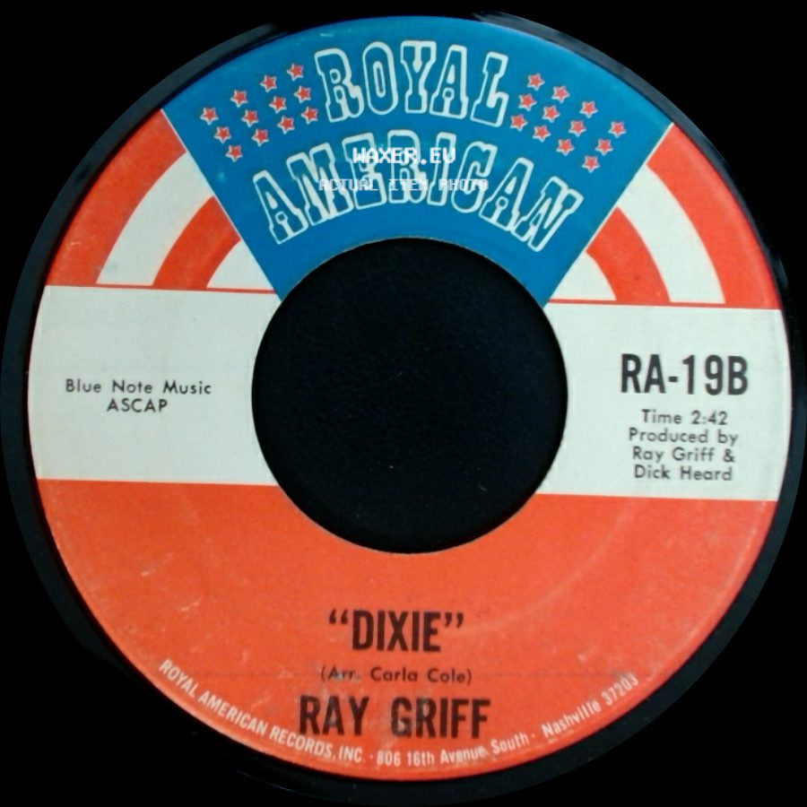 Ray Griff - "Dixie" / Patches side A