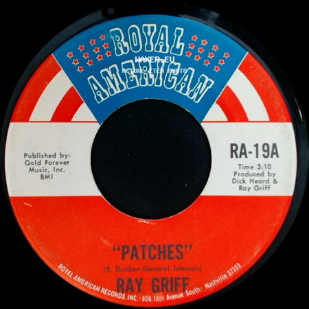 Ray Griff - "Dixie" / Patches side B