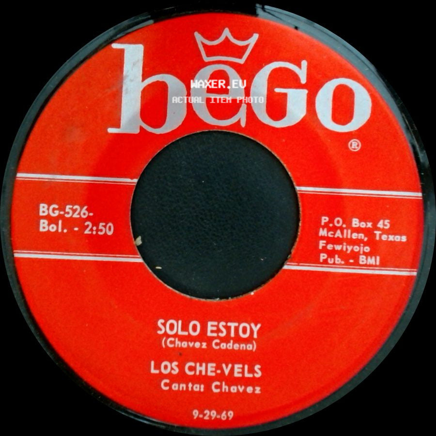 Los Che-Vels - El Colegiante / Solo Estoy side B