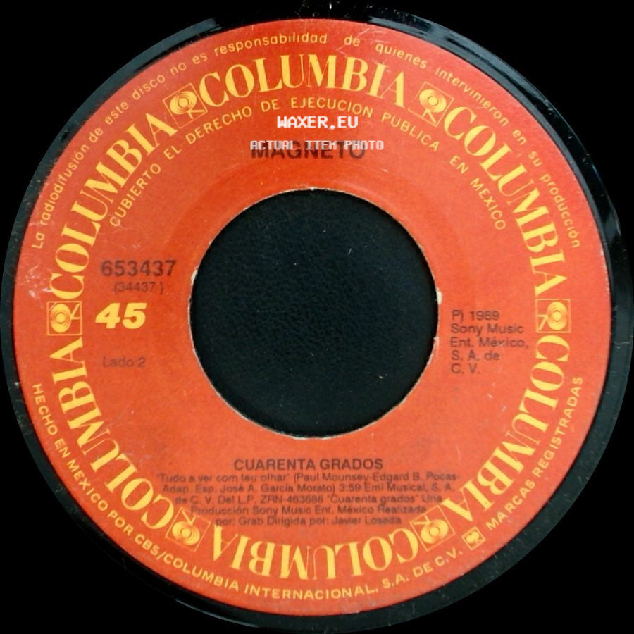 Magneto - Cuarenta Grados / Vuela, Vuela side A