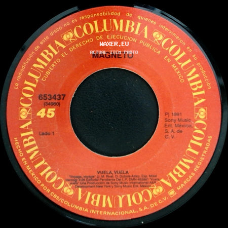 Magneto - Cuarenta Grados / Vuela, Vuela side B