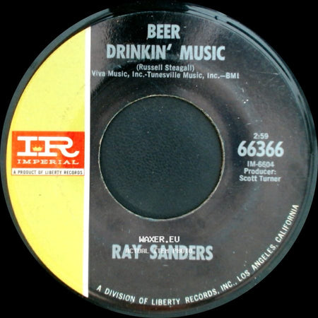 Ray Sanders - Gotta Find A Way / Beer Drinkin' Music side B
