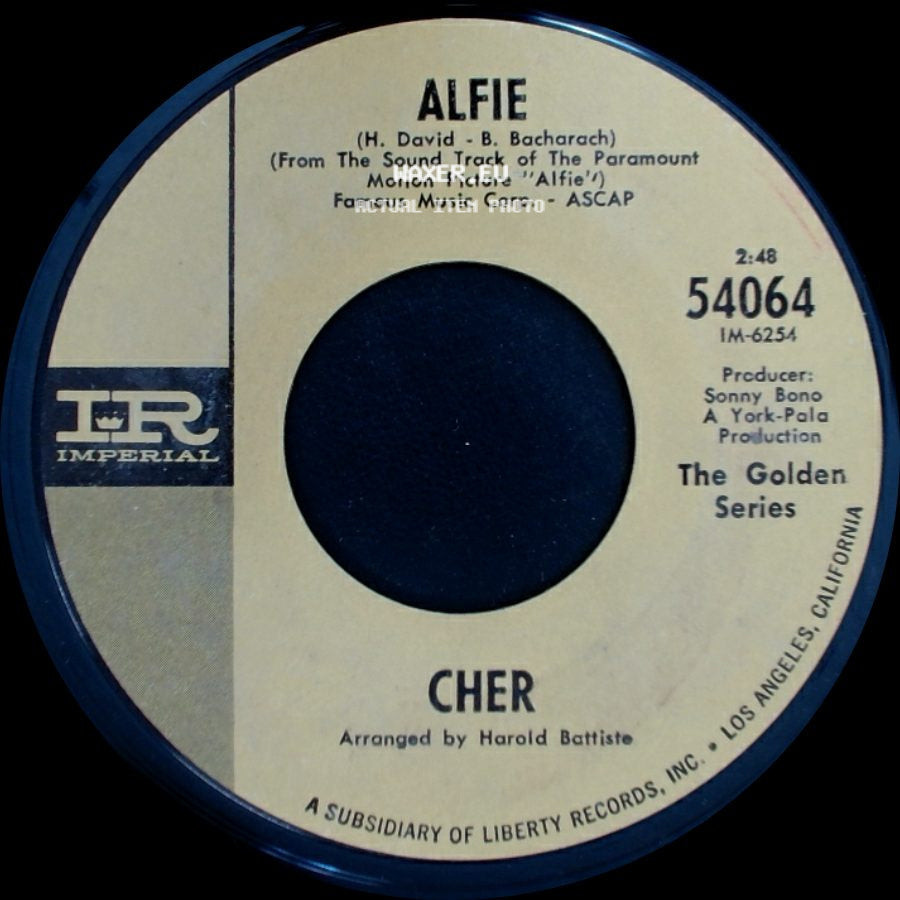 Cher - Alfie / Bang Bang (My Baby Shot Me Down) side A