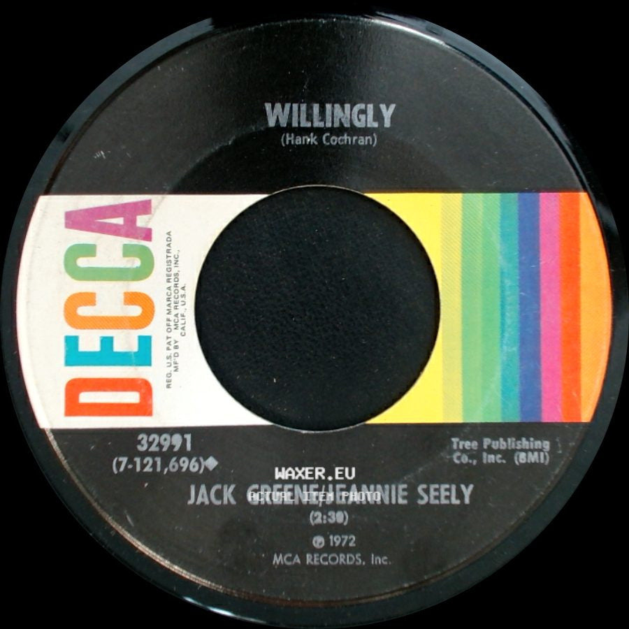 Jack Greene/Jeannie Seely - What In The World Has Gone Wrong With Our Love / Willingly side B