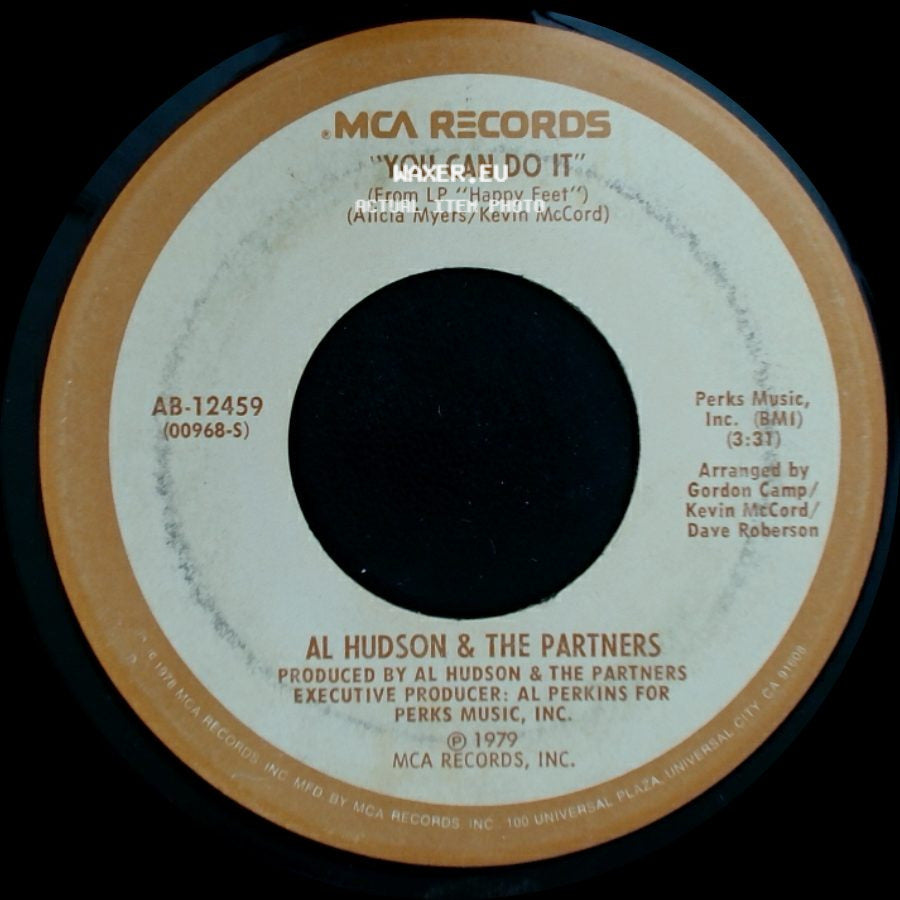 Al Hudson & The Partners - I Don't Want You To Leave Me / You Can Do It side B