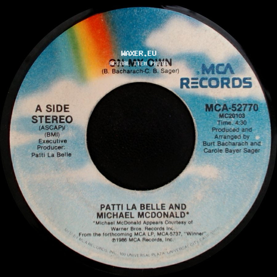 Patti La Belle And Michael Mcdonald / Patti La Belle - On My Own / Stir It Up side A