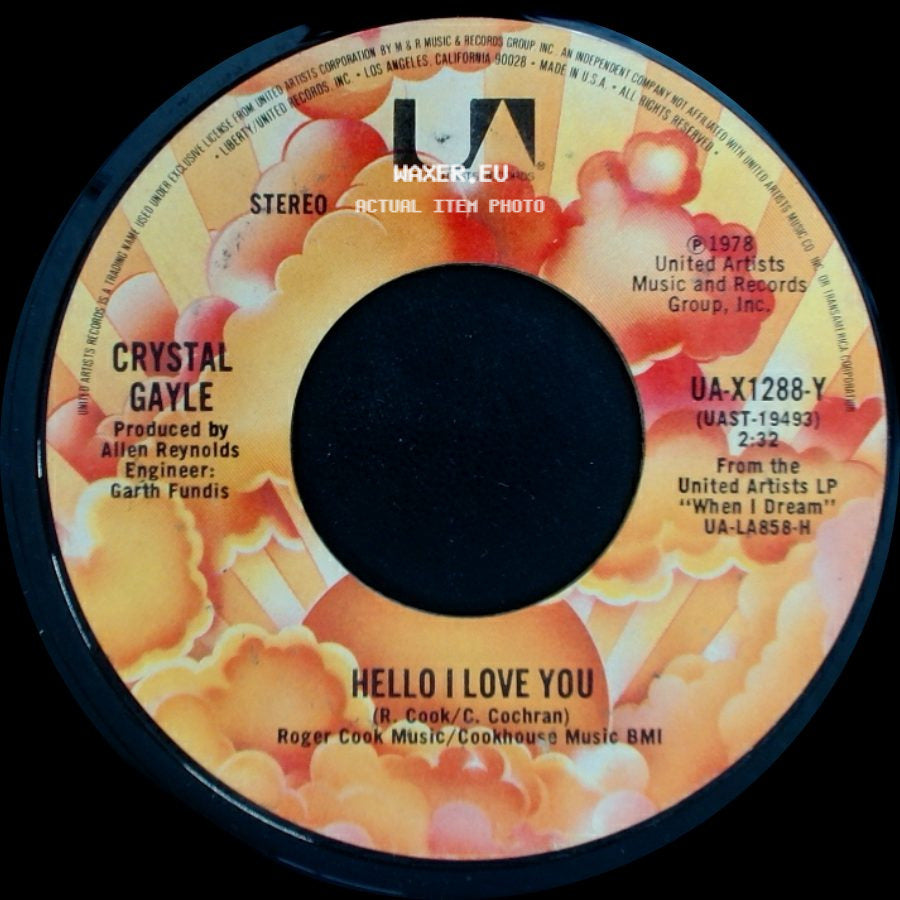 Crystal Gayle - Hello I Love You / When I Dream side A