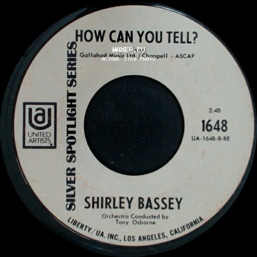 Shirley Bassey - How Can You Tell? / Goldfinger side A