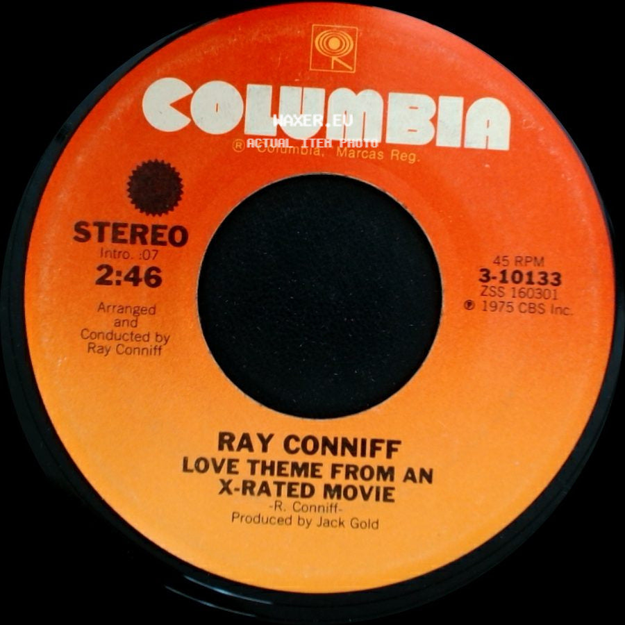 Ray Conniff - Theme From "Paper Tiger" (My Little Friend) / Love Theme From An X-Rated Movie side B