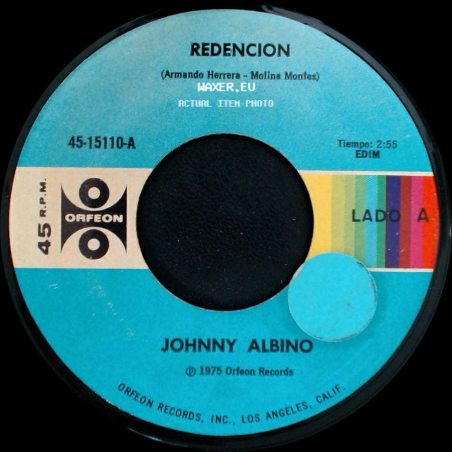 Johnny Albino - Redencion / Total Para Que side A