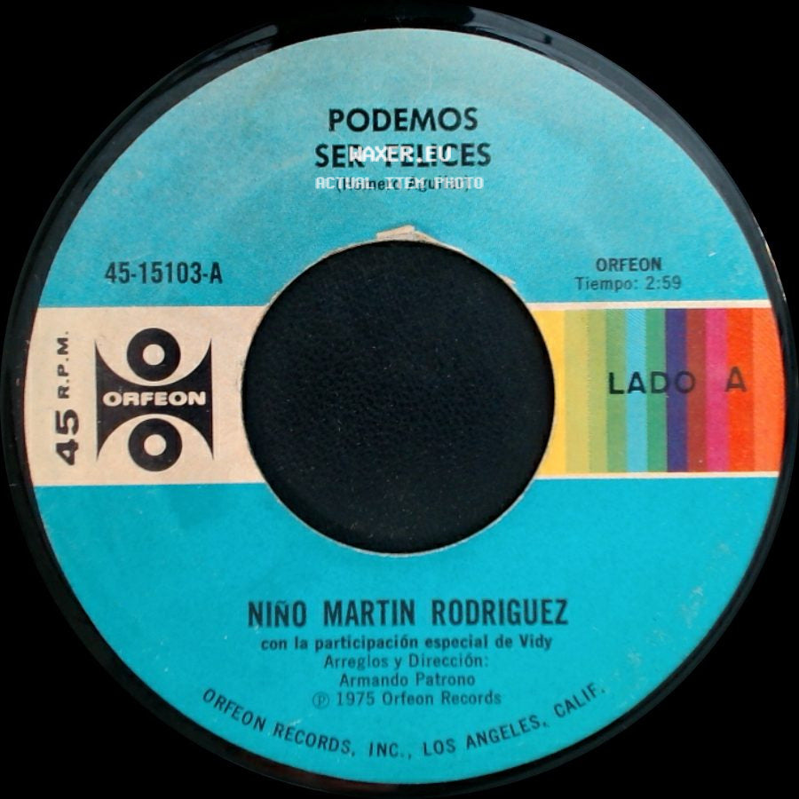 Niño Martin Rodriguez - Podemos Ser Felices / La Escuela side A