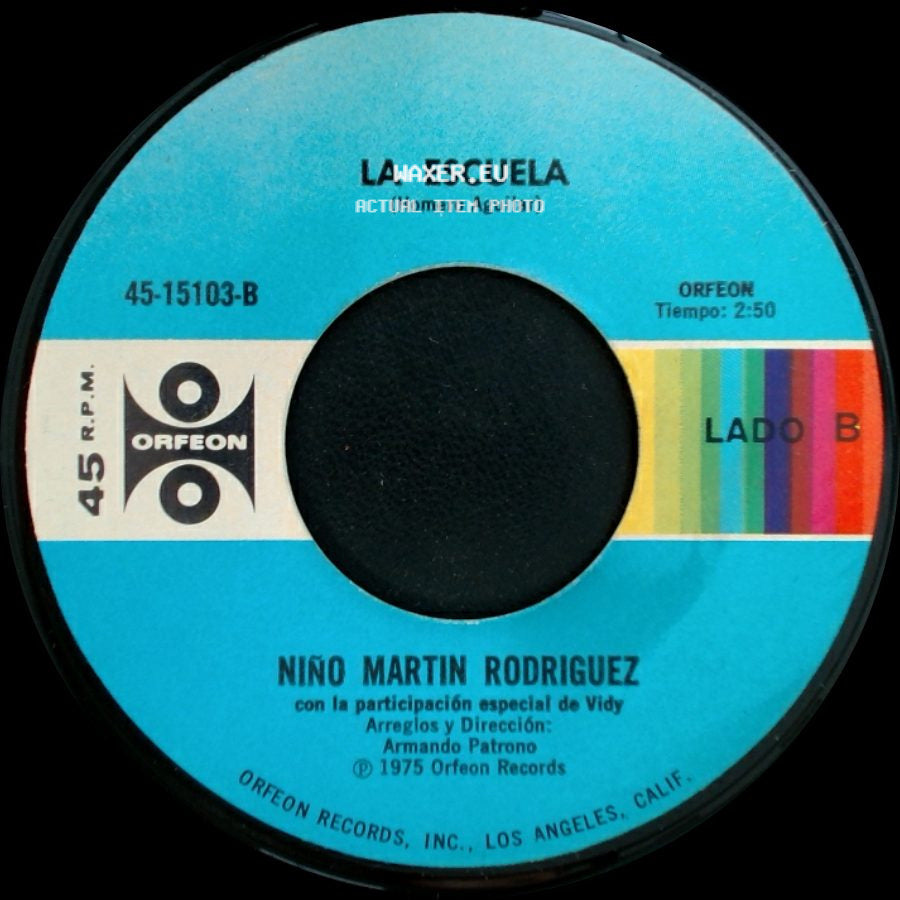 Niño Martin Rodriguez - Podemos Ser Felices / La Escuela side B