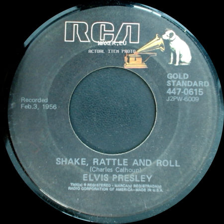 Elvis Presley - Shake, Rattle And Roll / Lawdy, Miss Clawdy side A