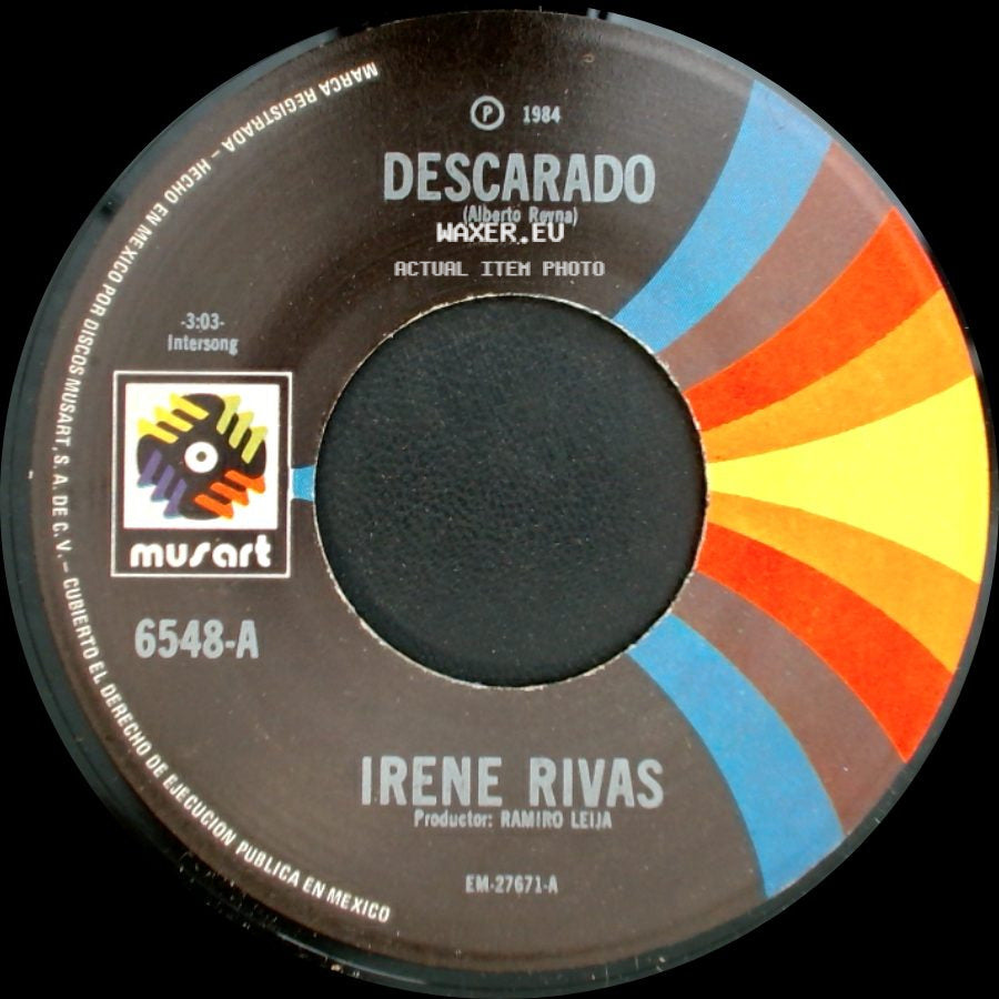Irene Rivas - Descarado / Pobre Palomo side A