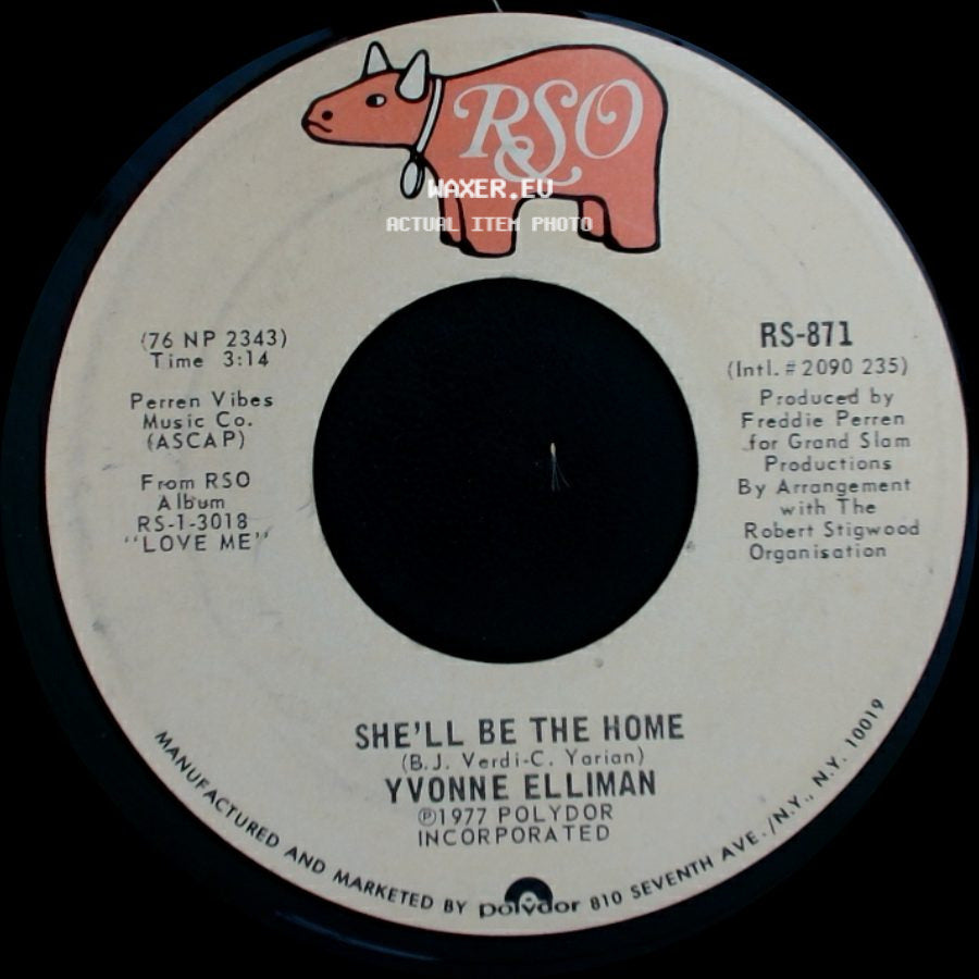 Yvonne Elliman - Hello Stranger / She'll Be The Home side B