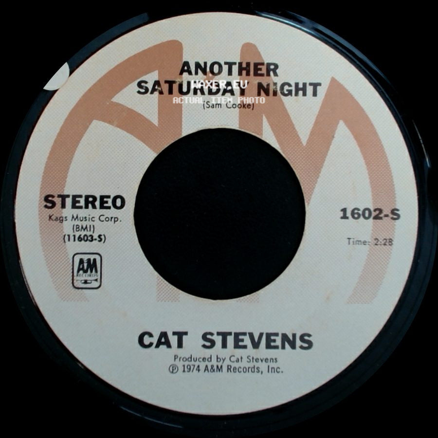 Cat Stevens - Home In The Sky / Another Saturday Night side B
