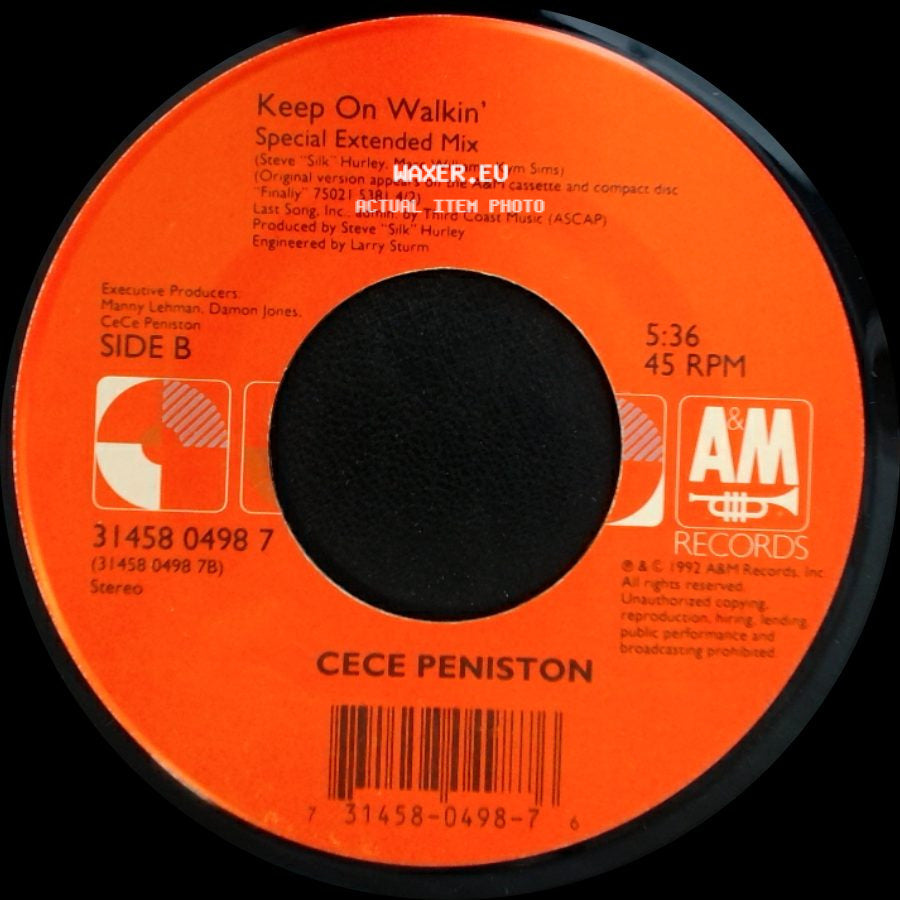 Cece Peniston - I'm In The Mood - East 87Th St Mix / Keep On Walkin' Special Extended Mix side B