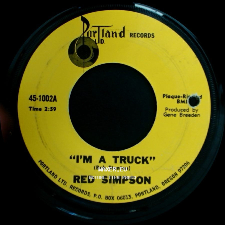 Red Simpson - Where Love Used To Be / I'm A Truck side B