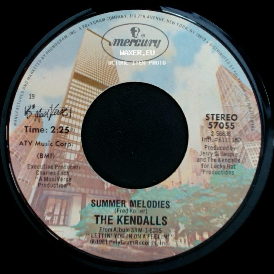 The Kendalls - Teach Me To Cheat / Summer Melodies side B