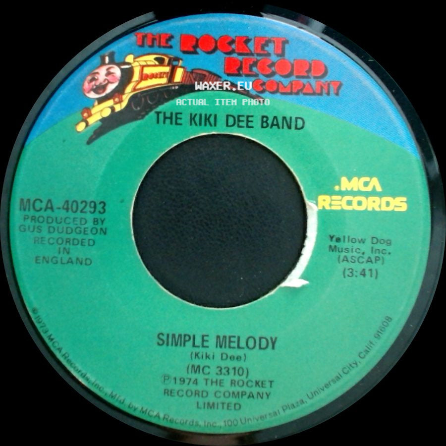The Kiki Dee Band - Simple Melody / I've Got The Music In Me side A
