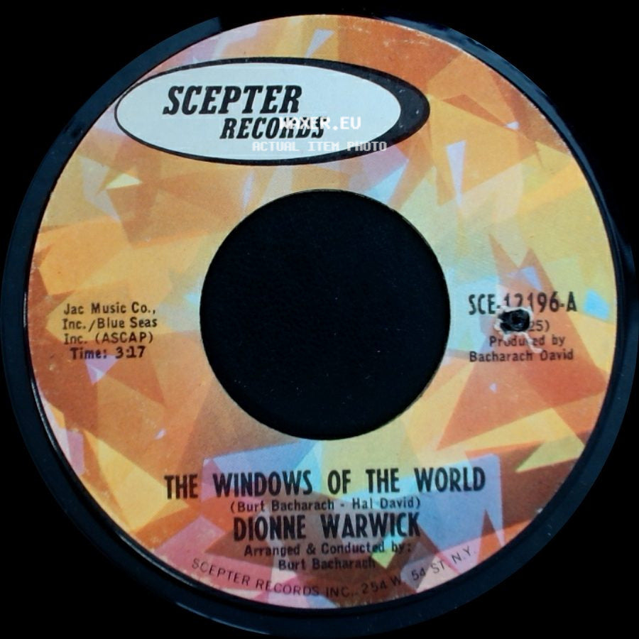 Dionne Warwick - Walk Little Dolly / The Windows Of The World side B