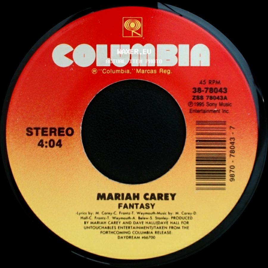 Mariah Carey - Fantasy / Fantasy (Bad Boy With O.D.B.) side A