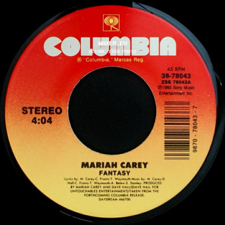 Mariah Carey - Fantasy / Fantasy (Bad Boy With O.D.B.) side A