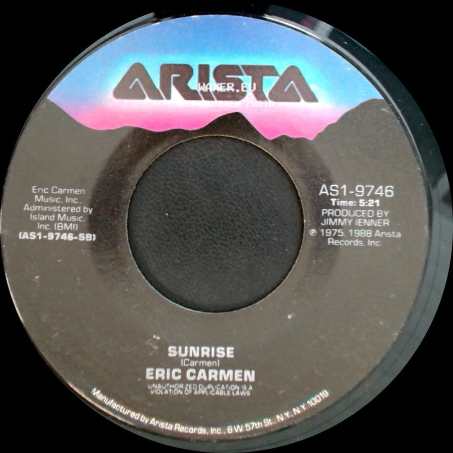 Eric Carmen - Reason To Try / Sunrise side B
