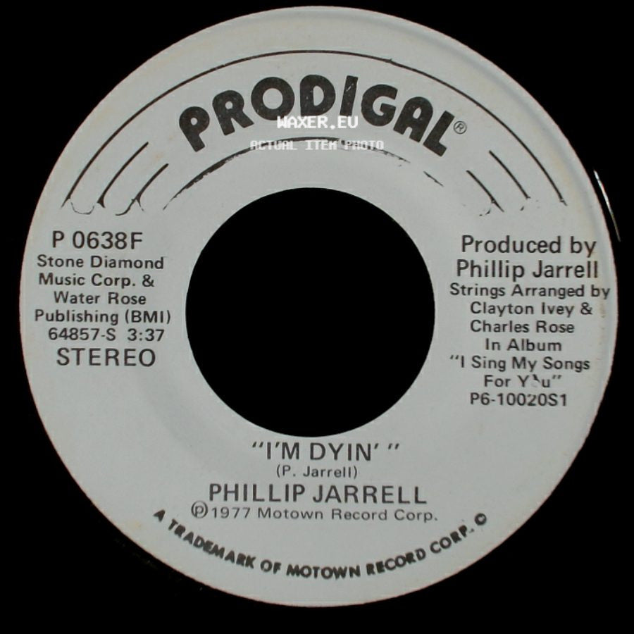 Phillip Jarrell - I'm Dyin' / I'm Dyin' side B