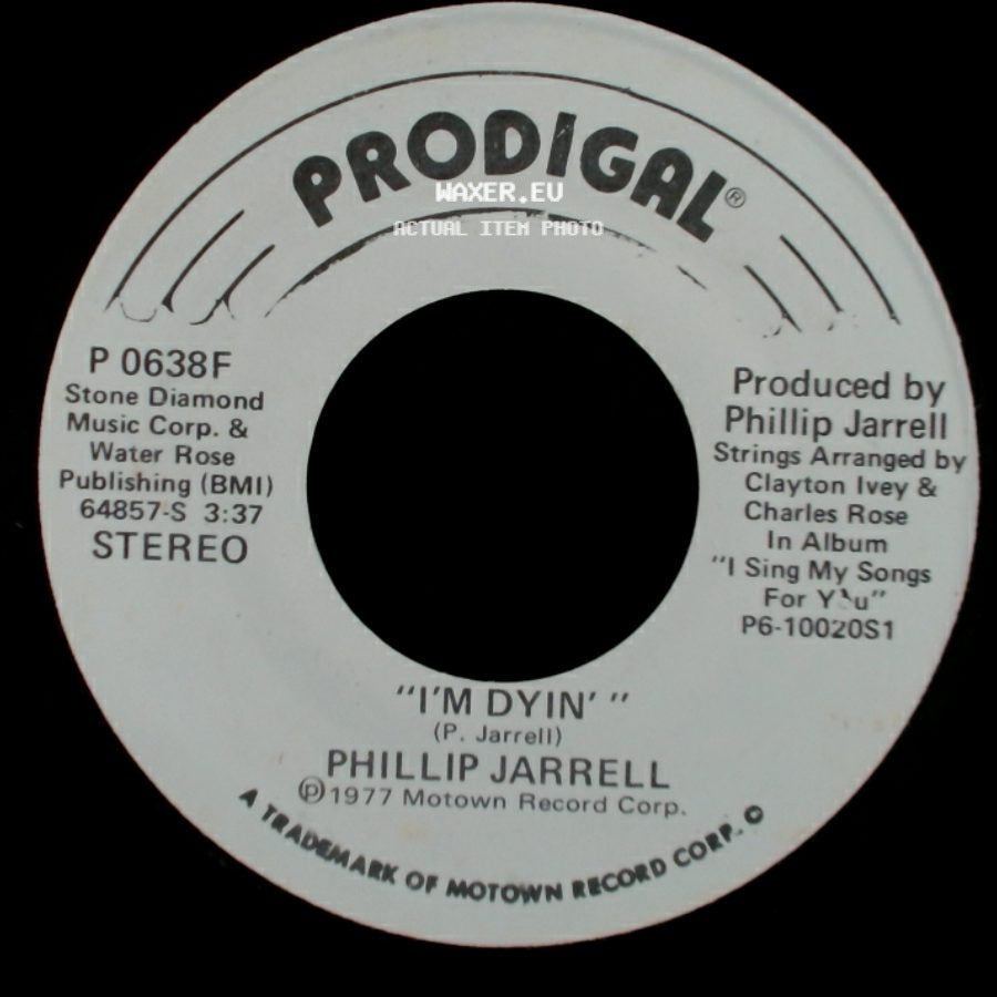 Phillip Jarrell - I'm Dyin' / I'm Dyin' side A