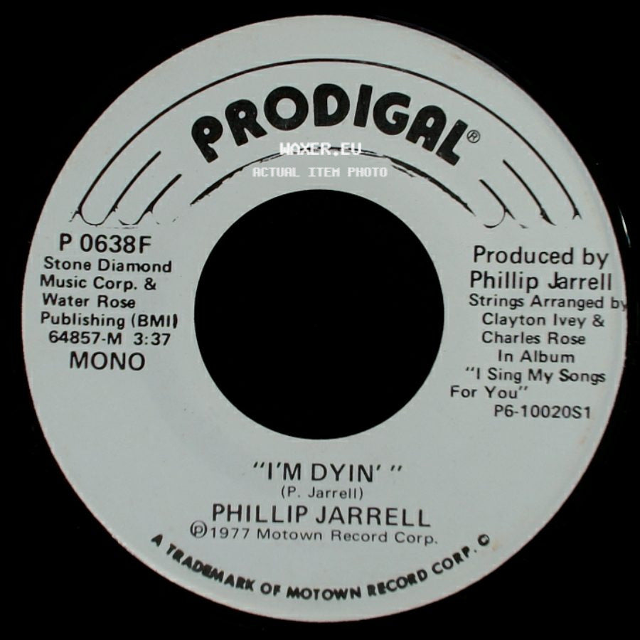 Phillip Jarrell - I'm Dyin' / I'm Dyin' side B