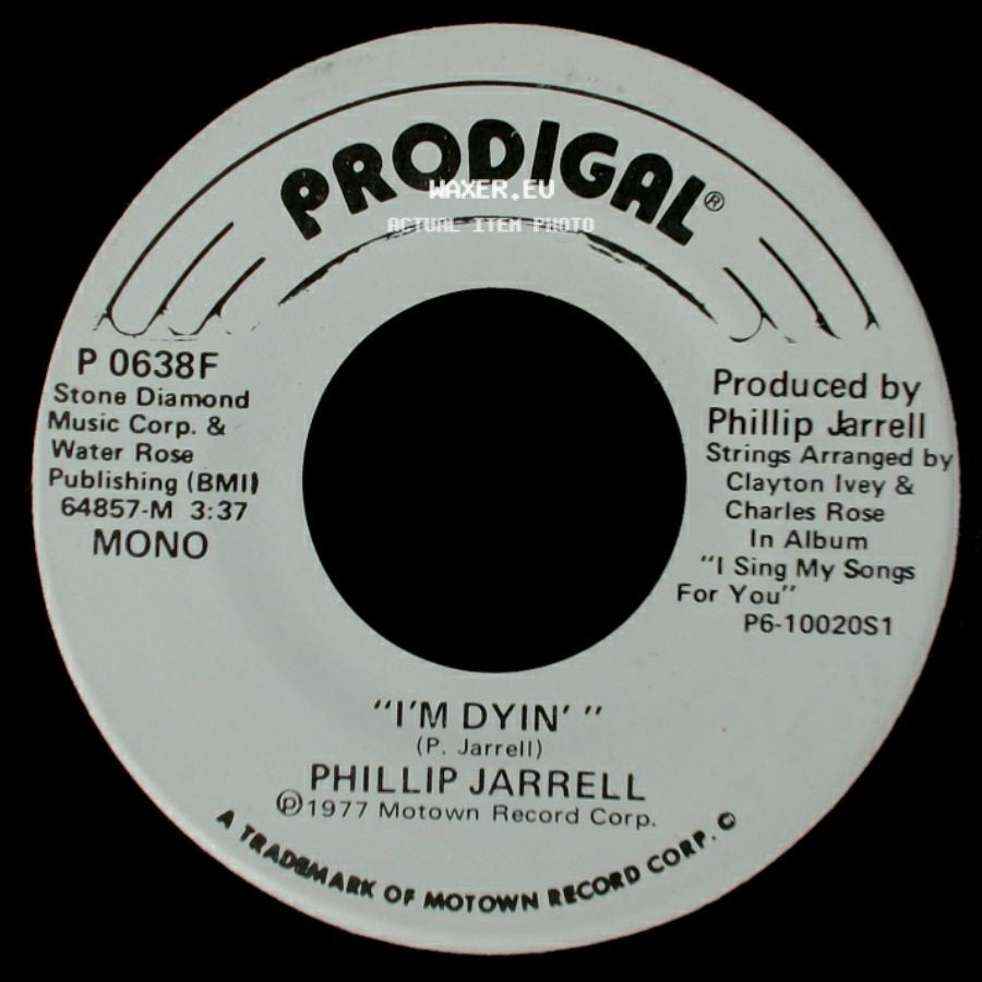 Phillip Jarrell - I'm Dyin' / I'm Dyin' side B