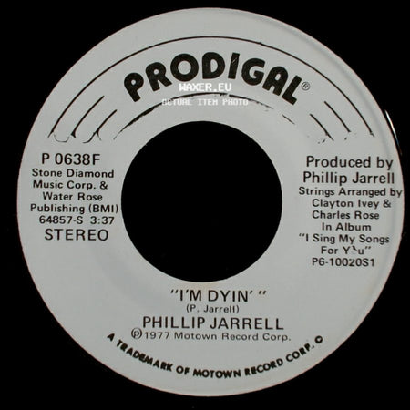 Phillip Jarrell - I'm Dyin' / I'm Dyin' side A